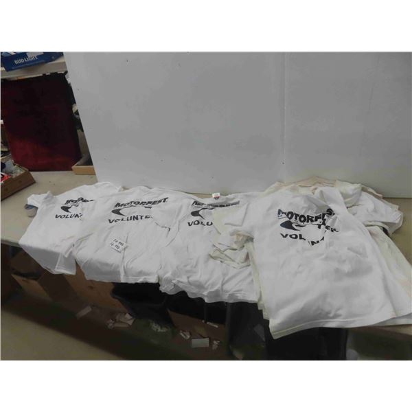 12 New T-Shirts Size Large , Little Dirty From Being In Storage 