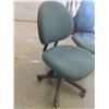 Image 2 : Pair of Matching Modern Office Steno/Adjustable Computer Chairs