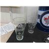 Image 3 : Winnipeg Jets Garbage Can, NHL Tim Hortons Collectible Sticks 'Hellbuyck' , Coca Cola NHL Glass