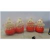 Image 2 : Halloween Blow Molds (4) with Original Box 10.25" tall