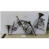Image 1 : Metal Music Mosaic Wall Art 22"x 39" 