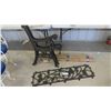 Image 1 : Park Bench - Unassembled - approx. 48" Wide