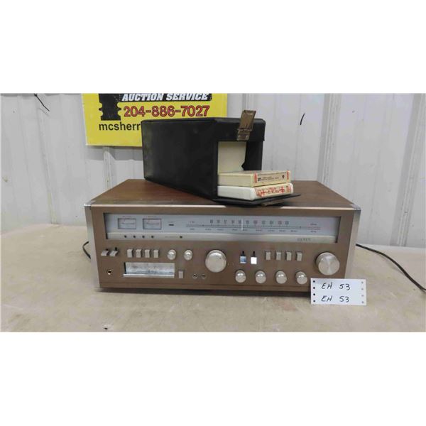 Lloyd's 8 Track AM/FM Receiver with (14) 8 Tracks