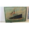 Image 2 : 2 Framed Pictures - 1 on Canvas - Largest 20 " x 27" 