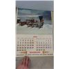 Image 2 : Vintage 6 Calendars ; 1986, 87, 89 + 1979 & Maps of Canada by Hudson's Bay Co.