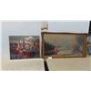 Image 1 : 2 Pictures ; 28" x 52" & 24" x 30" 