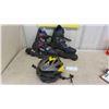 Image 1 : Roller Blades - Bauer Sz 11  & Helmet