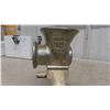 Image 8 : Vintage Wall Mount Cast Iron Coffee Grinder - Arcade #40 & Vintage Meat Grinder 