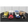 Image 2 : 4 ERTL Cast Metal Locking Banks 1:25 Scale; Home Hardware Henry, Penny, True Value, 