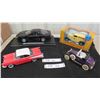 Image 1 : 2002 Camaro Die Cast 1:18 Scale, 1957 Bel Air 1:24 Scale, Liberty Model A with