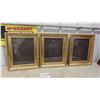 Image 1 : 3 Matching Picture Frames 9.5" x 12.5" 