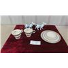 Image 1 : 4 pc Fire King Milk Glass with Gold Rim ; Lady + Man , Baileys Irish Cream Matching