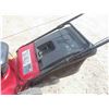 Image 2 : White 6HP Push Mower with Bagger - Easy Start Pull Handle 