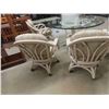 Image 8 : Sunroom Table (28'' Tall x 54'' Across) with 4 Swivel Chairs  