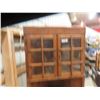 Image 2 : Oak Corner China Cabinet 74'' High x Up To 35'' Wide x Up To 
