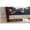 Image 2 : Wood Framed Mirror 49'' x 29 1/2''