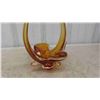 Image 2 : Amber Chalet Glass 14'' Tall