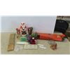 Image 1 : New Old Stock BBQ Tools, Crib Board, Santa Decanter, Plus