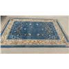 Image 1 : Blue & Beige Area Rug 70'' x 106'' 