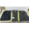 Image 1 : 3 Pairs of Coveralls with Safety Reflectors Size 50, 60, 66