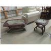 Image 1 : Coffee Table 19'' x 48'' x 30'' , End Table 24'' x 24'' x 22'' 