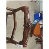 Image 2 : Vintage Carved Design Chair with Petit Point Seat