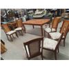 Image 1 : Dining Room Table 30'' x 66'' x 42'' Plus Leaf 17 1/2'' & 6 Chairs