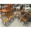 Image 1 : 6 Matching Solid Wood Kitchen Chairs 