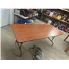 Image 2 : Folding Leg Table 30'' x 30'' x 72'' 