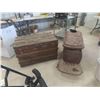 Image 1 : Cast Wood Stove , Old Trunk