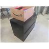 Image 2 : Lateral 2 Drawer Metal Filing Cabinet 27'' x 36'' x 18''