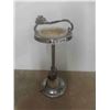 Image 1 : Chrome Ashtray with Alabaster Tray and Lighter 