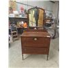 Image 1 : Dresser 36'' x 36'' x 19'' with Swing Mirror 