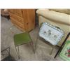 Image 8 : 5 Vintage Wood Chairs, Magazine Rack, Folding Lawn Chair, Metal TV Tables, Plus
