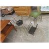 Image 9 : 5 Vintage Wood Chairs, Magazine Rack, Folding Lawn Chair, Metal TV Tables, Plus