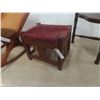 Image 3 : 3 Tier Walnut Stand 25'' x 24'' x 12'' , Childrens Rocker, Ottoman