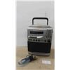 Image 1 : Venturer Karaoke Machine Cassette and CD with Microphone