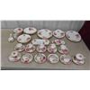Image 1 : 51 Pieces of Royal Albert American Beauty