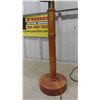 Image 2 : Table Lamp with Wicker Shade 30'' Tall