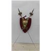 Image 1 : Decorative Wall Display of Swords and Chest Plate 37'' x 20''