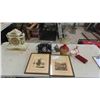 Image 1 : Oil Lamp 18'' Tall , Vintage Rotary Phone, 2 Pictures 11'' x 14'' , Plus 