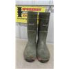 Image 2 : Mens Baffin Steel Toed Rubber Boots Size 12 