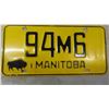 Image 3 : (2) 1964 Manitoba License Plates