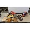 Image 1 : Black and Decker Cordless Blower, Welding Helmet, 200' Tape , 