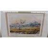 Image 2 : 7 Framed Pictures : 2 Prints by Brent Heighton 13'' x 10'' , 2 Oil Paintings