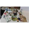 Image 1 : Knick Knacks, Ceramic Flowers , Horses, Plus