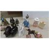 Image 3 : Knick Knacks, Ceramic Flowers , Horses, Plus