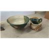 Image 2 : Tea Pot , Owl Statue 14 1/2'', Vase, Decorative Bowls, Plus 