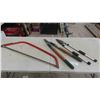 Image 1 : Bow Saw , 2 Pairs of Long Handle Clippers