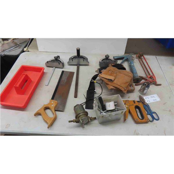 Caulking Guns, Tool Pouch, Miter Saw, Staplers, Table Saw Guides, Plus